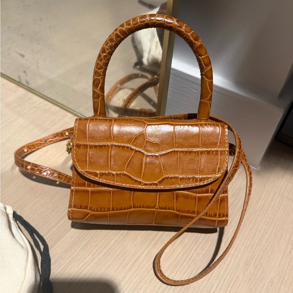 BY FAR Handbags - BY FAR mini embossed shoulder bag